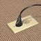 Newhouse Electric Electrical Box, 28 cu. in., Floor Box Type, 1, Brass, Rectangle Shape 9800BR - alternate 6